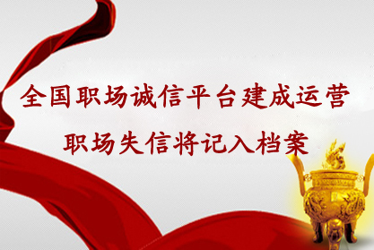 个人诚信档案